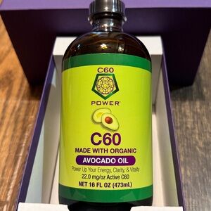 Avocado Oil🥑 C60 Power- Organic  Wellness